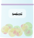 チャック付き保存袋