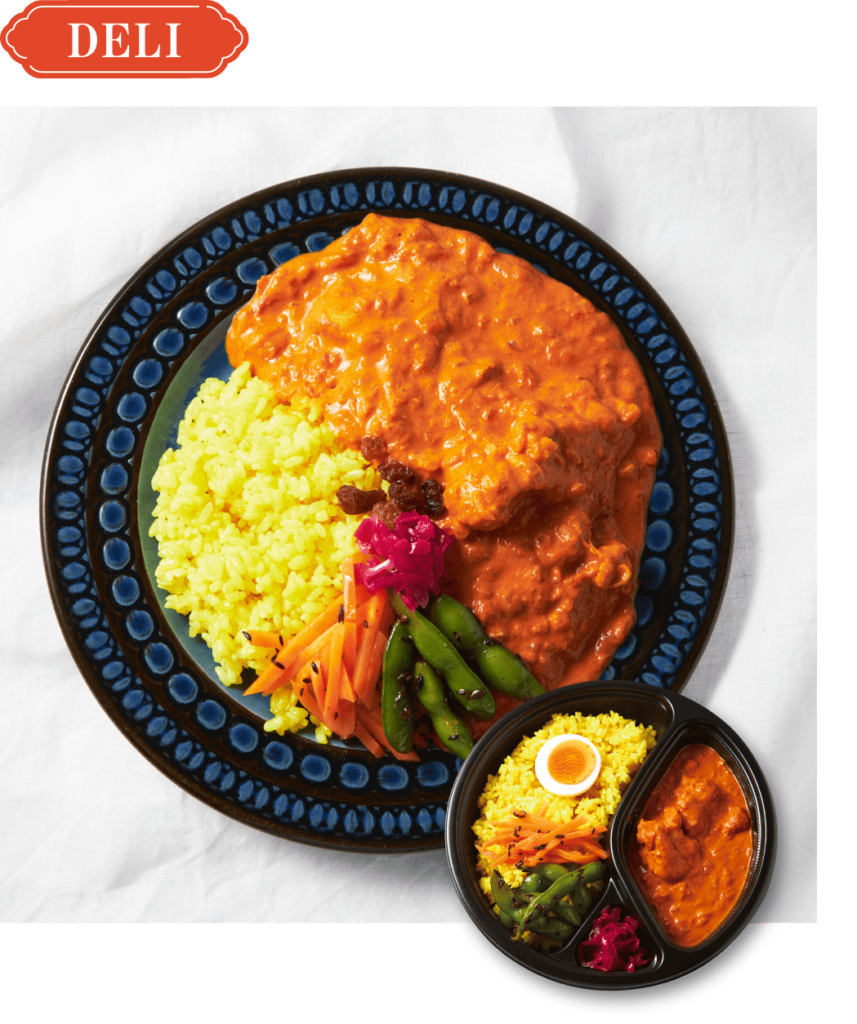 毎年絶大な人気！バターチキンカレー