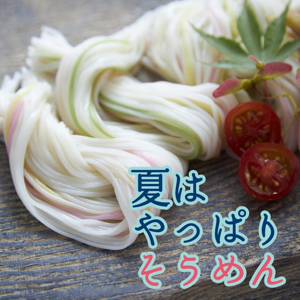 夏はやっぱりそうめん