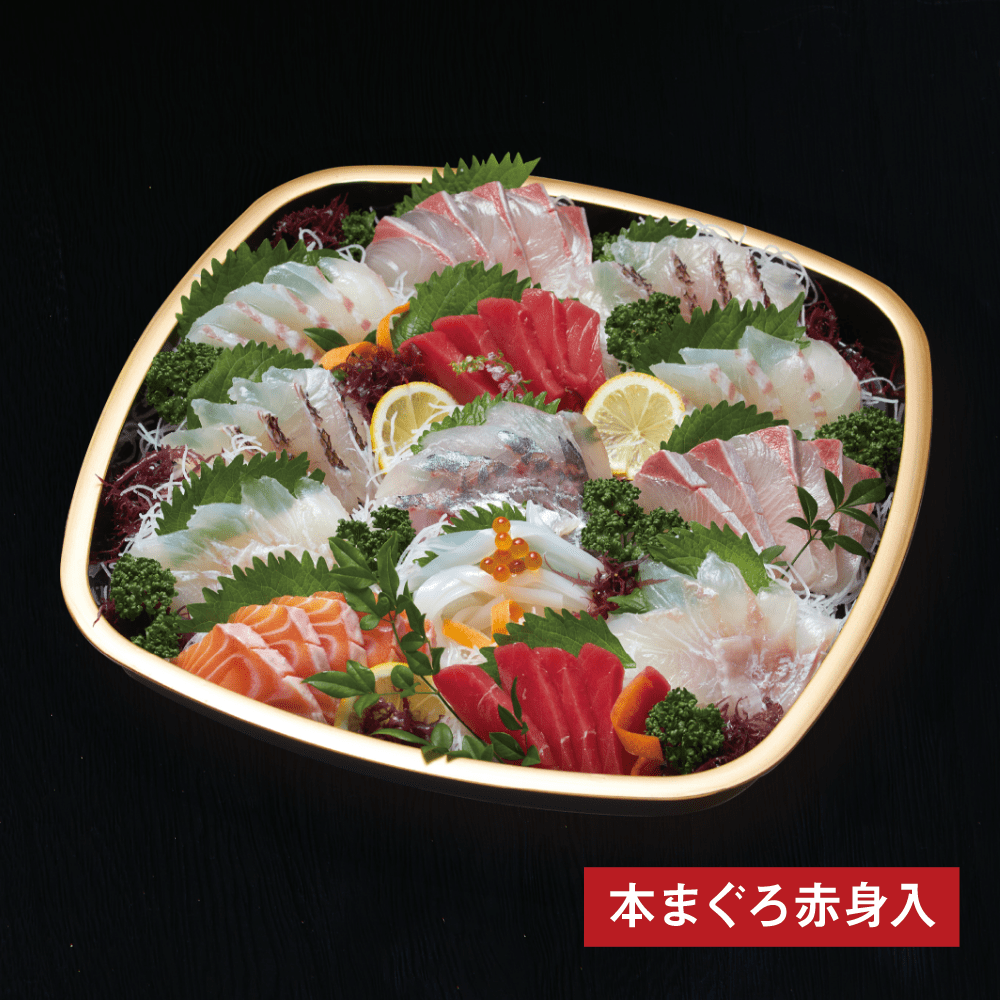 ⑦ 刺身盛合わせ